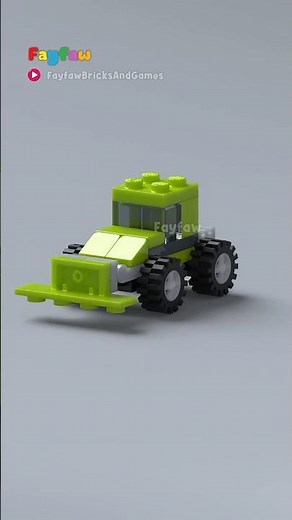 LEGO Mini Dozer Build! 🚜 Tiny & Mighty Construction!
