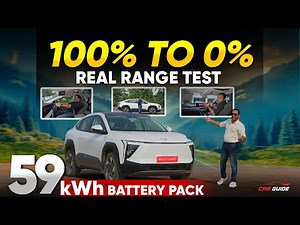 Mahindra XEV 9e 59 kWH Range Test ⚡️ 100% to 0% Battery ⚡️ Noida - Delhi - Gurgaon - Noida 🔥
