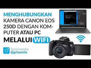 How to Connect a Canon EOS 250D Camera with a Computer Using the Canon EOS Utility Software