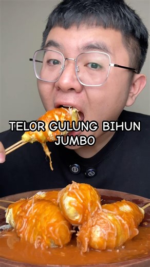 Part 188 | Telor Gulung Bihun Jumbo #karentedja #huwennaakk #asmr #karennyamil #mukbang
