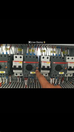 I,m power stream on Instagram: "Auxiliary contact block practical working⚡☠️ #automation #electricalengineering #eletrician"