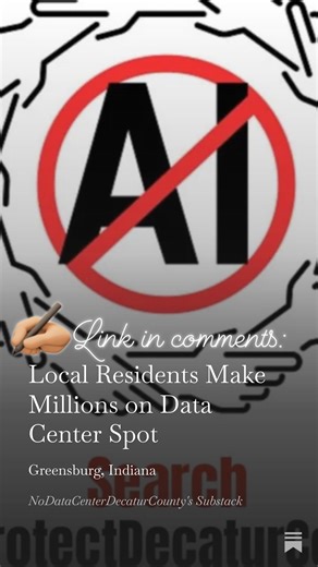 Coalition to Protect Decatur County Against AI Data Center on Reels