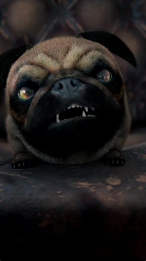 Pug view #fyp #3danimation #pug #dogs #forfun