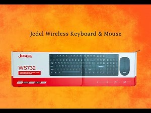 Jedel Wireless Keyboard & Mouse
