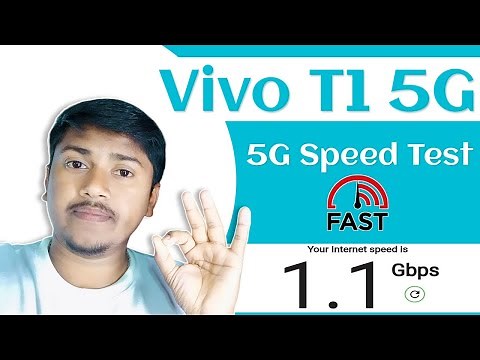 Vivo T1 5G 5G Speed Test | 5G Internet Speed Test In Vivo T1 5G !