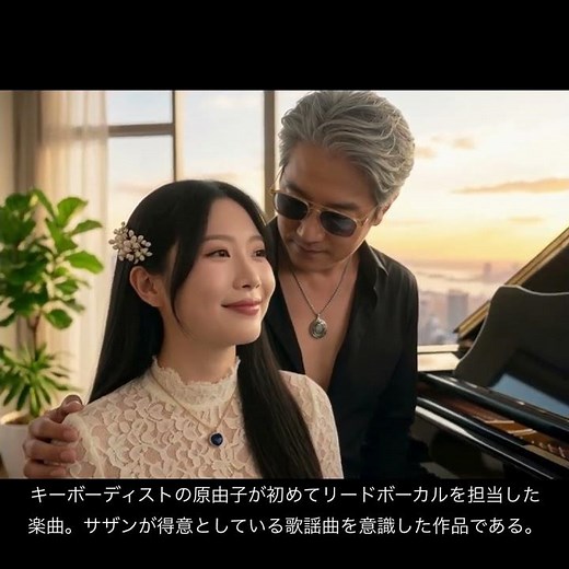 私はピアノ(原由子)1980年。ピアノの旋律のメロディのように愛を奏でるカップル。#昭和歌謡 #サザンオールスターズ