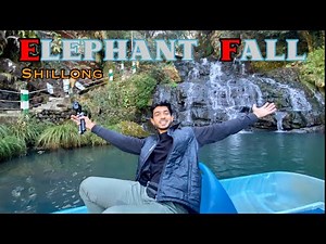 Elephant Falls-THE THREE STEP WATERFALL-Shillong, Meghalaya