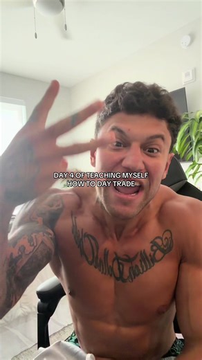 Day Trading Progress: Emotions and Challenges on Day 4