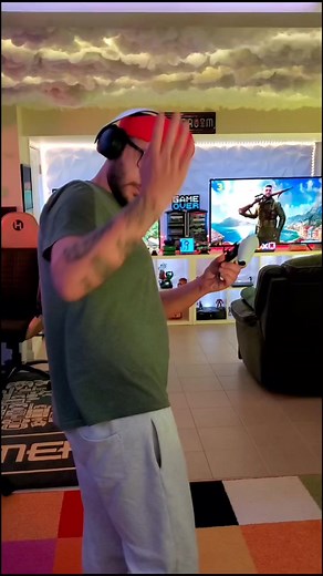 Let's play 🎮 #rgbs #rgblightstrip #gameroomsetup #setupwars2020 #setupwithme #gameroomdecor #gamedecor #ps5controller #collector #gamecolors