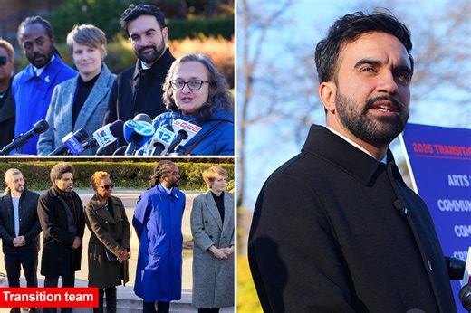 NYC DSA leaders get coveted roles in Zohran Mamdani transition as he crams de Blasio survivors, lefty advocates onto committees