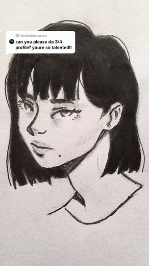 Side Profile Drawing Anime Tutorial