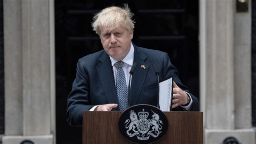 Boris Johnson's resignation one-liner breaks the internet