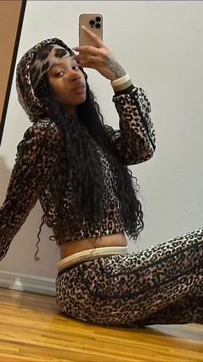 Apple Bottom Jeans | Go wild, stay soft 🐆 This Cheetah Print Velour Track Suit is all about bold moves and cozy flex. Cute and dangerous? Yeah, that’s the... | Instagram