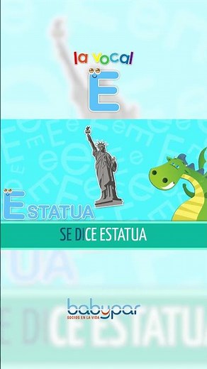 Song of the vowel E 🧽​🏟️​🗽​ #shorts #children #childrenssongs