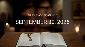 September 30, 2025 | Daily Mass Readings - September 2025 - Formed