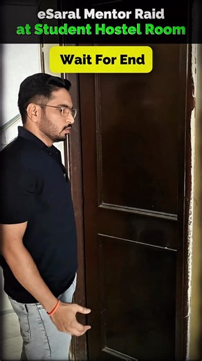 RAID at eSaral Gurukul Hostel Room 💀 Shocking Reaction 😱| IIT Motivation . . . . . #shorts #esaral #jee #neet #mentor #care #student #kota #iit #jeemain #coaching #kotacoaching #reels #instagram #viral | eSaral - Learning Made Simple