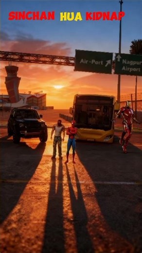 SINCHAN HUA KIDNAP 🤯 | INDIAN BIKE DRIVING 3D | #shorts #gta #gaming #trending