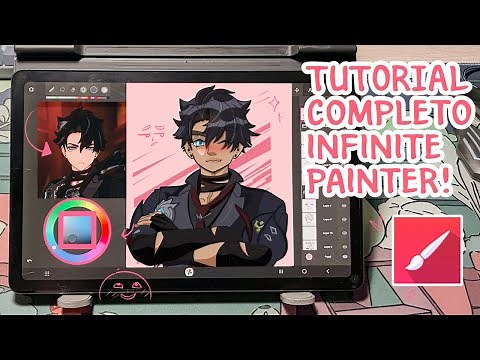 TUTORIAL INFINITE PAINTER ATUALIZADO! COMO CAMADAS, DPI, BRUSHES, ATALHOS, DICAS E ETC | TAB S6 LITE