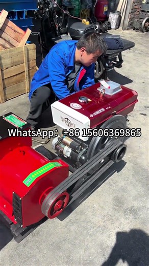 Changchai 22 HP Engine paired with a 20 kW Three-Phase Generator. #generator #dieselgenerator