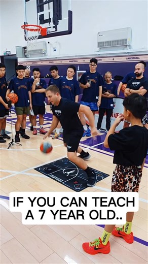 Micah Lancaster on Instagram: "If you can teach a 7-year-old this kind of footwork discipline… you’re doing something right. 👊 The DrillMat’s Reference Constraints make it 10x easier for players to gain control of their bodies - at any age. 🏀🔥"