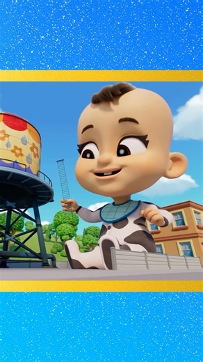 دوريات المخلاب | دورية المخلب توقف طفلًا عملاقًا في المدينة!, دورية المخلب توقف طفلًا عملاقًا!