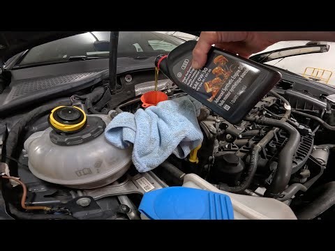 2019 VW Golf R mk7.5 oil change