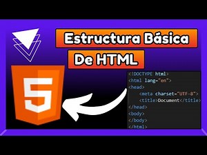 Estructura Básica en HTML para crear páginas Web