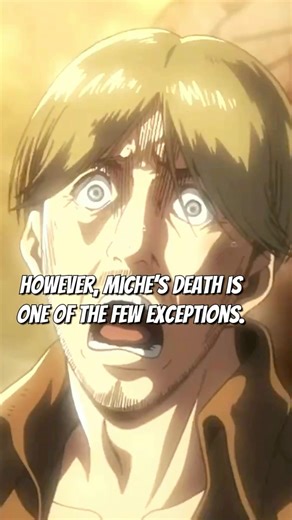 Miche’s end is more brutal in the anime than in the manga