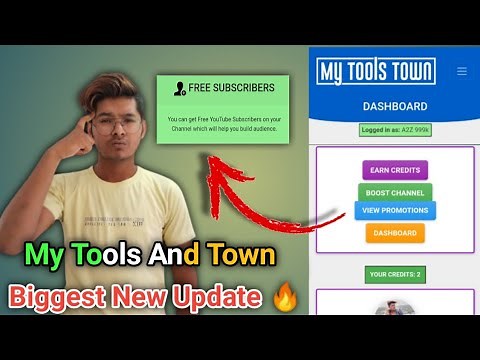 My Tools And Town New Biggest Update || my tools town unlimited credit || YouTube subscribers 🔥