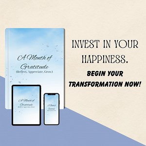 Daily Gratitude Worksheet: Mindfulness & Self-reflection (PDF Template) - Etsy UK