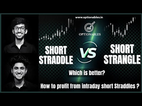 Best Intraday Option Trading Strategy | Short Straddle | In Depth Explanation | Optionables | Live