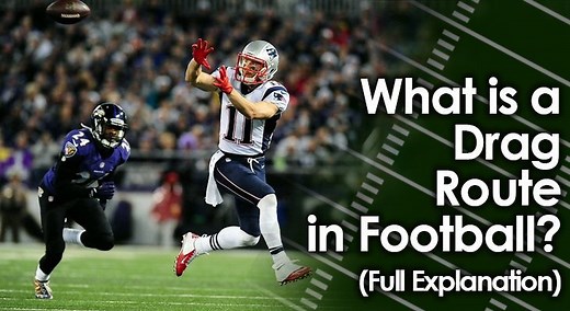 What is a Drag Route in Football? (Full Explanation)