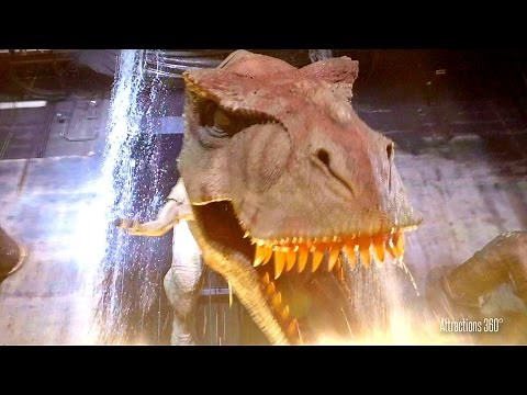 [4K] Jurassic Park The Ride in the Dark - Universal Studios Hollywood