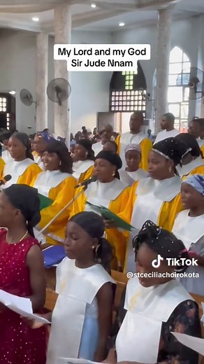 My Lord and My God: Sir Jude Nnam's Choir Performance