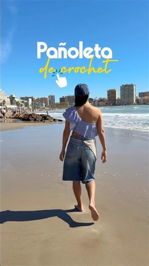 ¿Quieres tejer una pañoleta fácil de crochet?