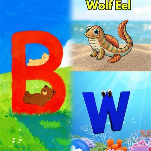 🐠Abc Sea Animals Song😱