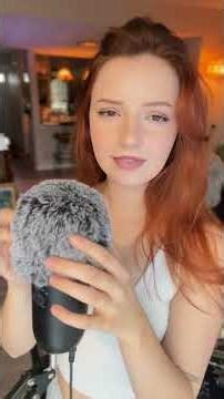 fluffy asmr for your little ear holes🎙️