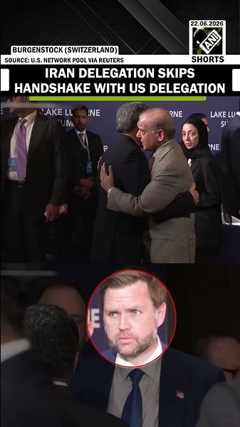 Iran delegation skips handshake with US delegation ahead of Lucerne Summit