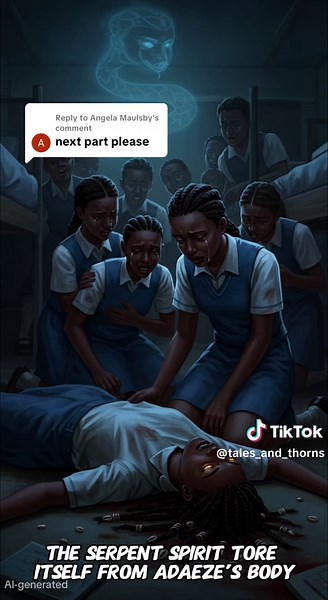 Replying to @Angela Maulsby In the dead of night, Adaeze’s serpent power finally awakens. But in the face of darkness, light also rises. Chiamaka’s courage sparks a battle between the serpent’s curse and divine protection. Not everyone will make it out the same… #N#NigerianStorytellingDarkFolklore #fyp #viral #creatorsearchinsights