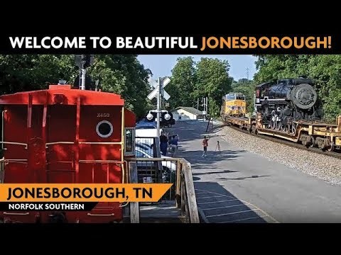 Jonesborough, Tennessee, USA - LIVE Train Camera (East)