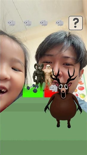 Fighting against a goat demon and an owl demon.