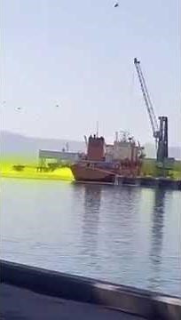 Watch the video.. Chlorine gas tanker exploded at Aqaba port Jordan….
