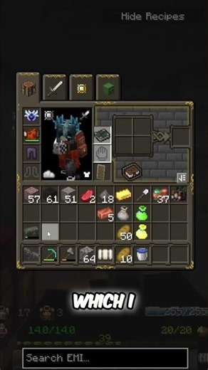 Cave Explorer Upgrades to Netherite and Gun #shorts
