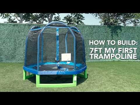 7FT My First Trampoline Assembly