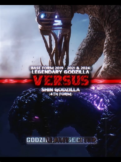 Legendary Godzilla vs. Shin Godzilla Showdown