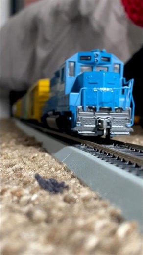 EMD GP40 (CR #3088) hauls first train on the newly completed mainline