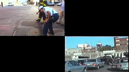 All-known 4 angles (as of now) of Flight 11 hitting the North Tower.