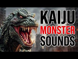 REALISTIC Kaiju Monster Sounds – (Giant Monster Roars and Heavy Footsteps)