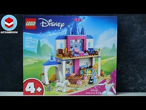 LEGO Disney 43283 Cinderella Animal Friends Castle - LEGO Speed Build Review