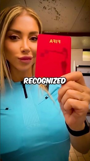 This is The Most Beautiful Female Referee 😍🤩